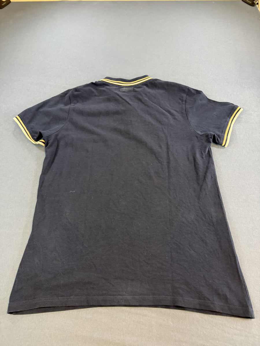 Blauwe Kappa polo maat XL (poloshirt met geborduurd Omini-logo)