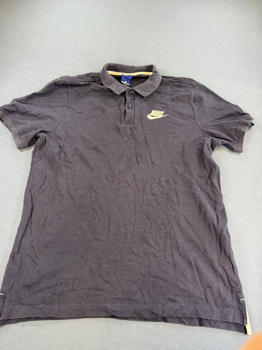 Blauwe polo (poloshirt), maat L