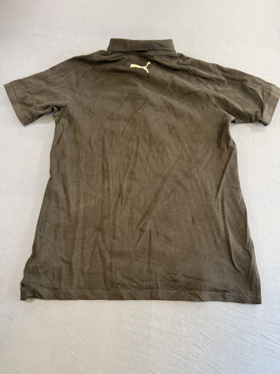 Zwart sportshirt van Puma (polo), maat S