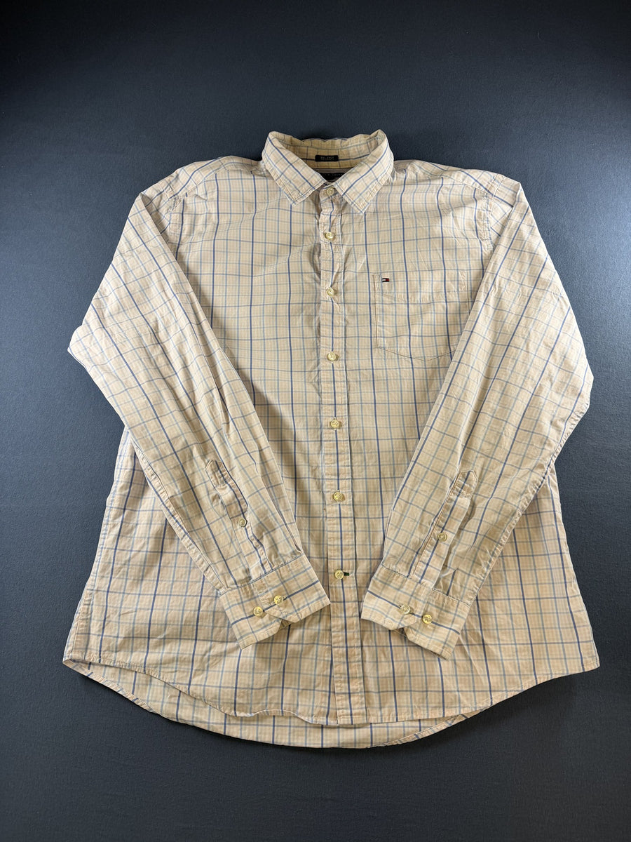Tommy Hilfiger Blouse wit geruit