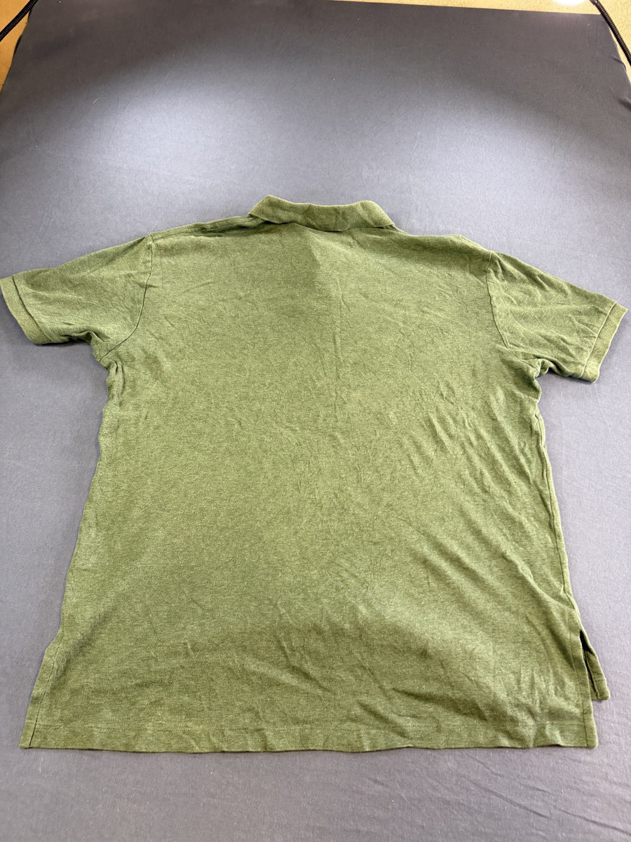 Groene Polo Ralph Lauren piqué polo (poloshirt / casual shirt), maat L