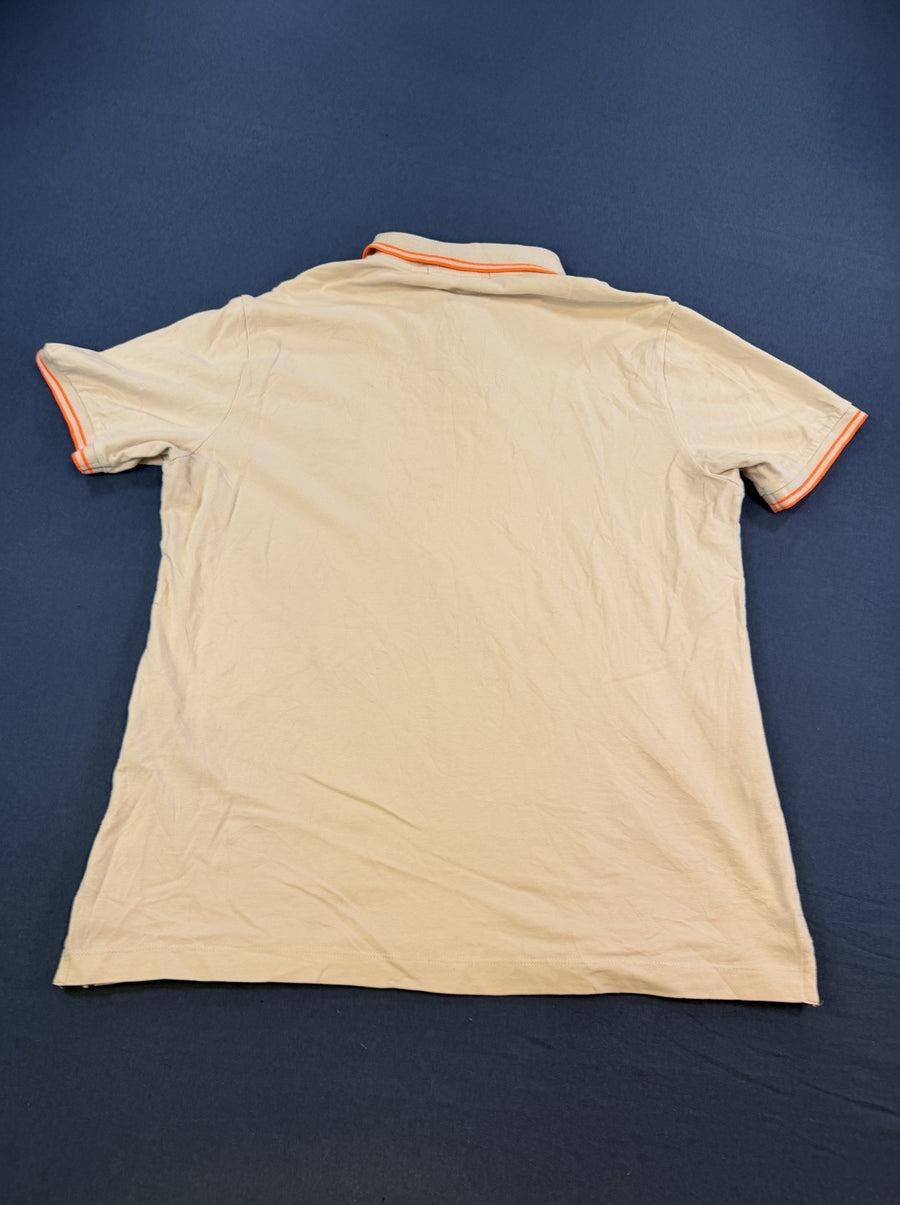 Stone Island polo in grijs, maat L (poloshirt / piqué shirt)