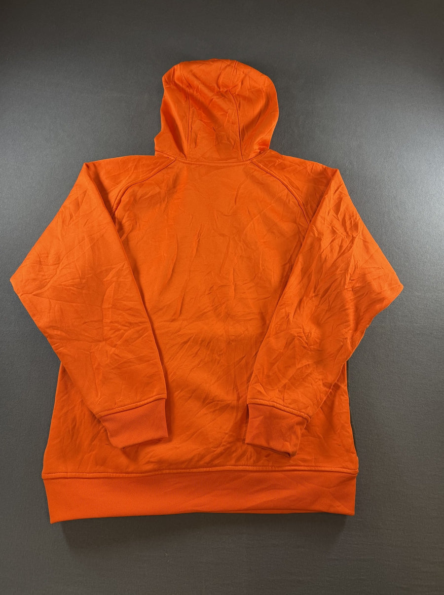 Oranje Reebok hoodie kids maat L (14/16) (capuchontrui / sweatervest)