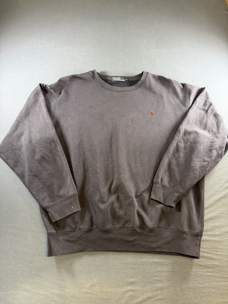 Polo Ralph Lauren sweater blauw maat L small pony