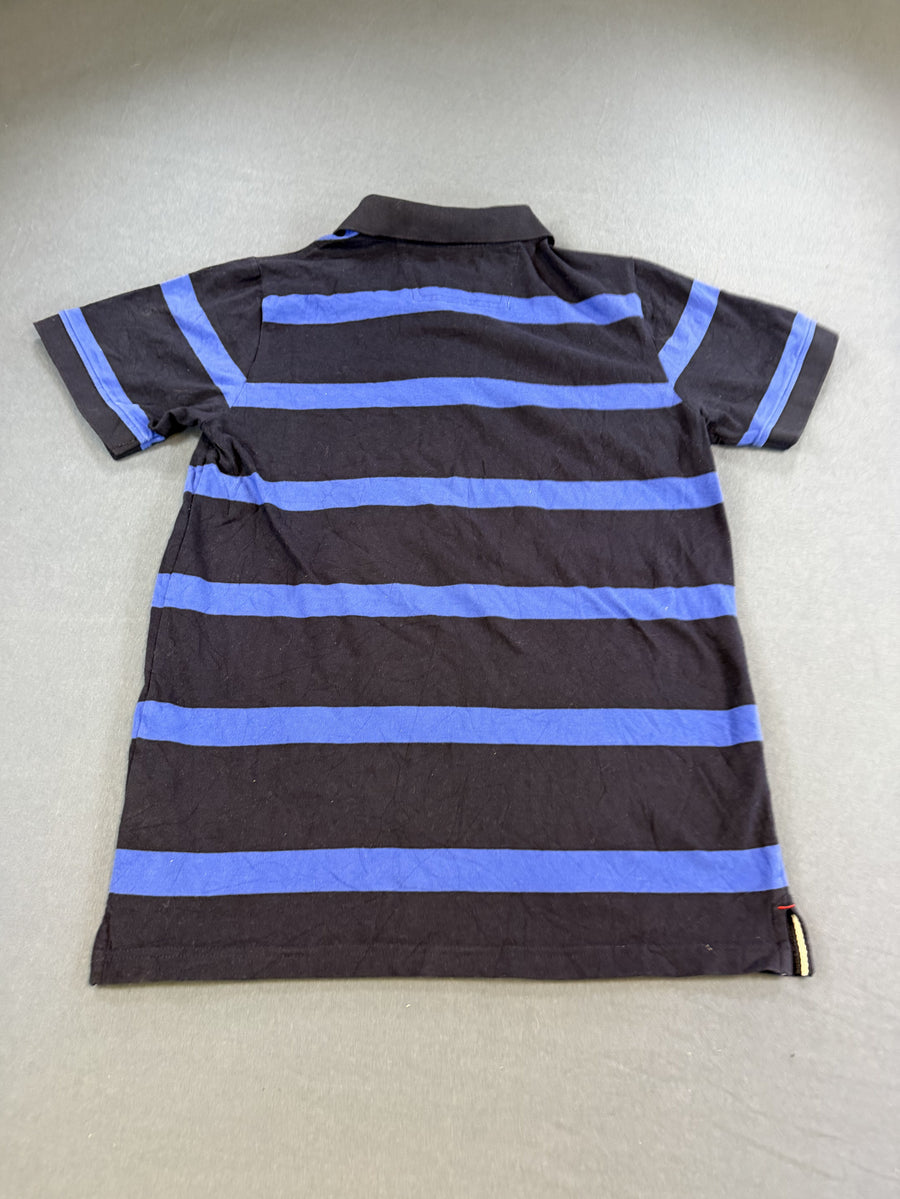 Blauwe Nautica poloshirt (polo), US Sailing editie, jaren 90