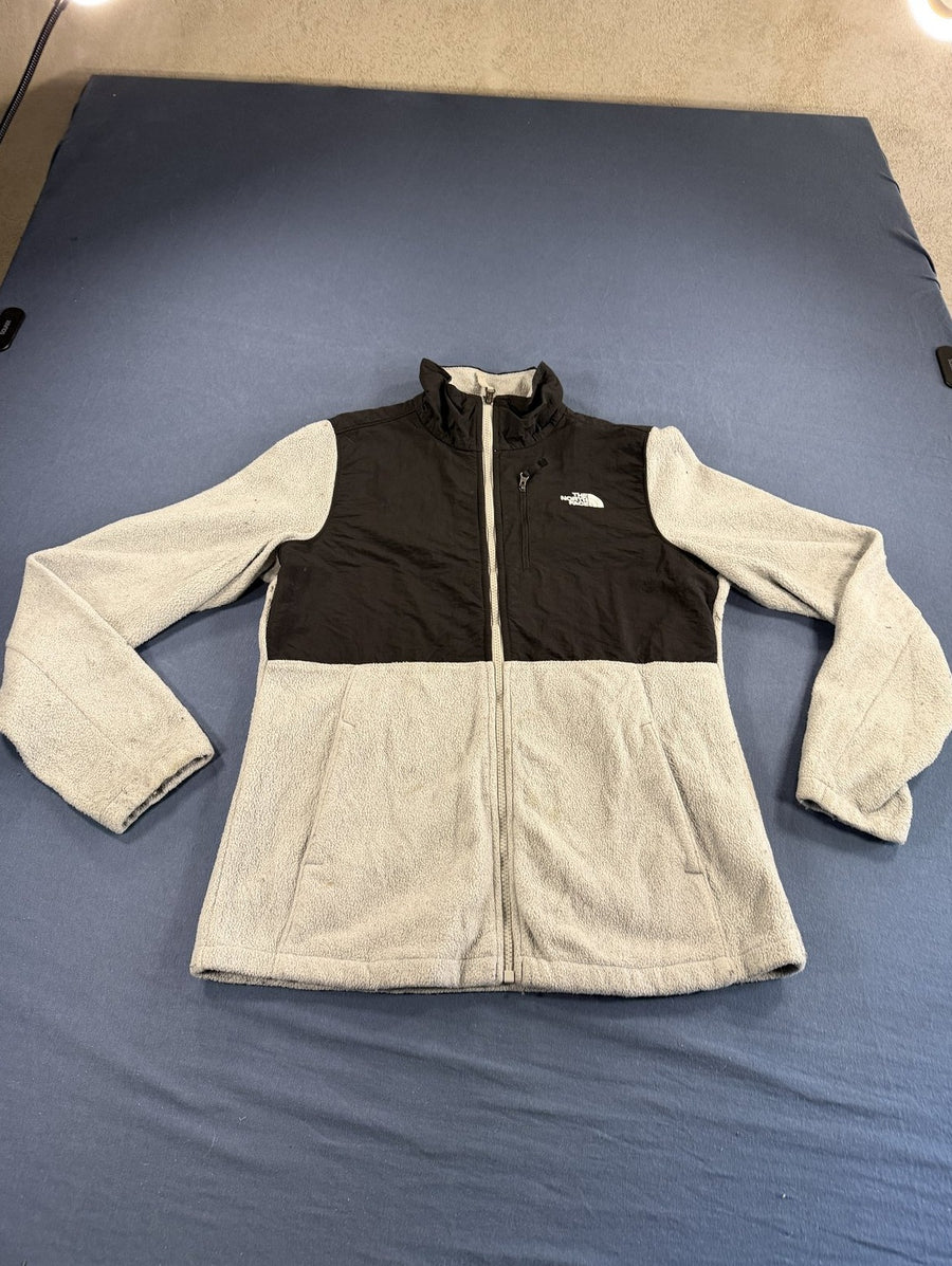 Grijs fleecevest van The North Face (ook fleecetrui, maat S)