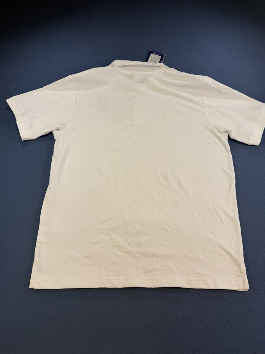 Witte Reebok sportpolo (poloshirt / basketbalshirt), maat M – DKV Joventut Badalona