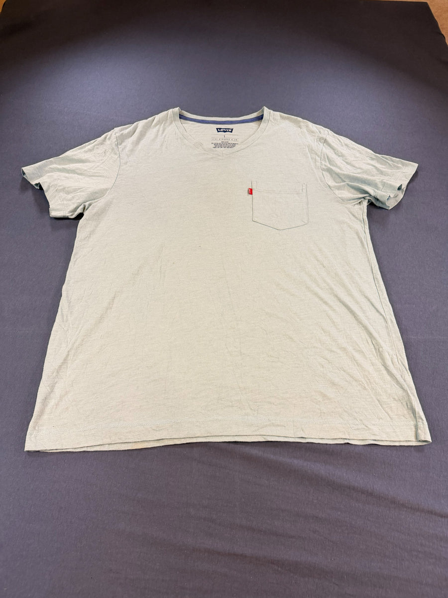 Levi's T-shirt blauw