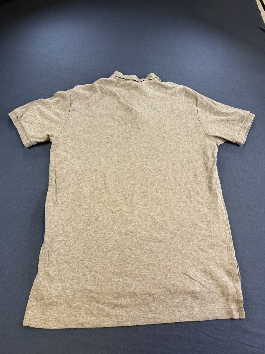 Grijze piqué polo van Polo Ralph Lauren (poloshirt), maat M
