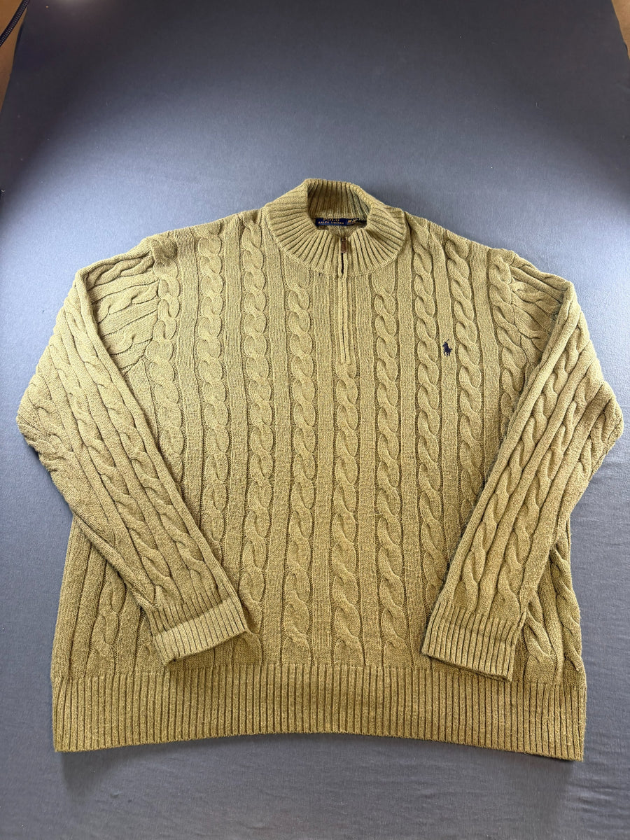 Polo Ralph Lauren trui groen heren maat XXL sweater pullover gebreid