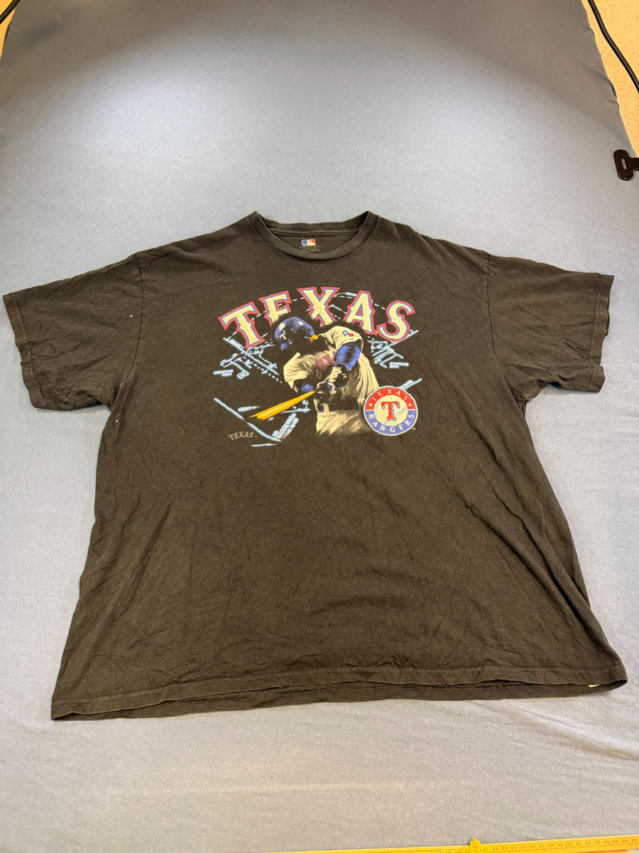 MLB t-shirt zwart print heren maat XXL katoen shirt tee
