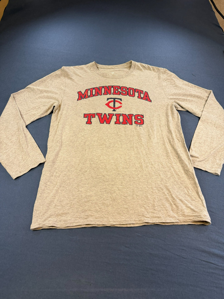 Fanatics Longsleeve grijs print Minnesota Twins