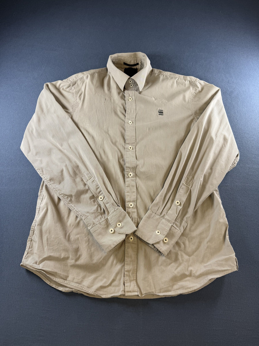 G-Star RAW Blouse grijs gestreept
