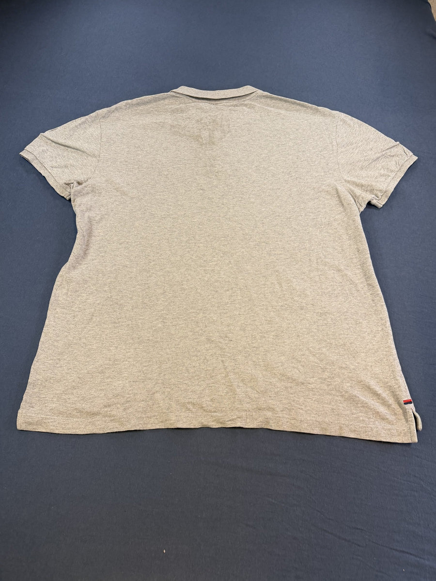 Grijze polo van Kangol (poloshirt, British Tradition-lijn), maat XXL