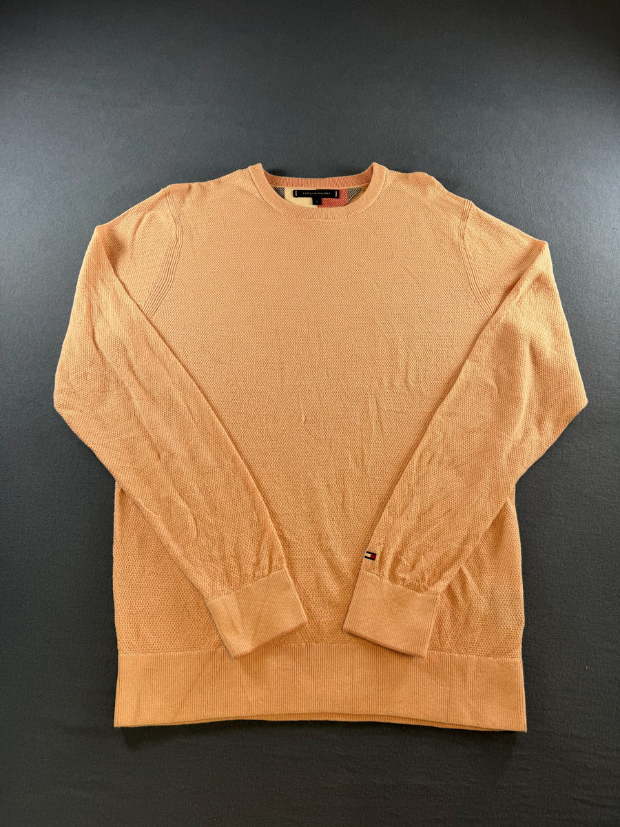 Tommy Hilfiger trui roze heren maat S sweater pullover gebreid