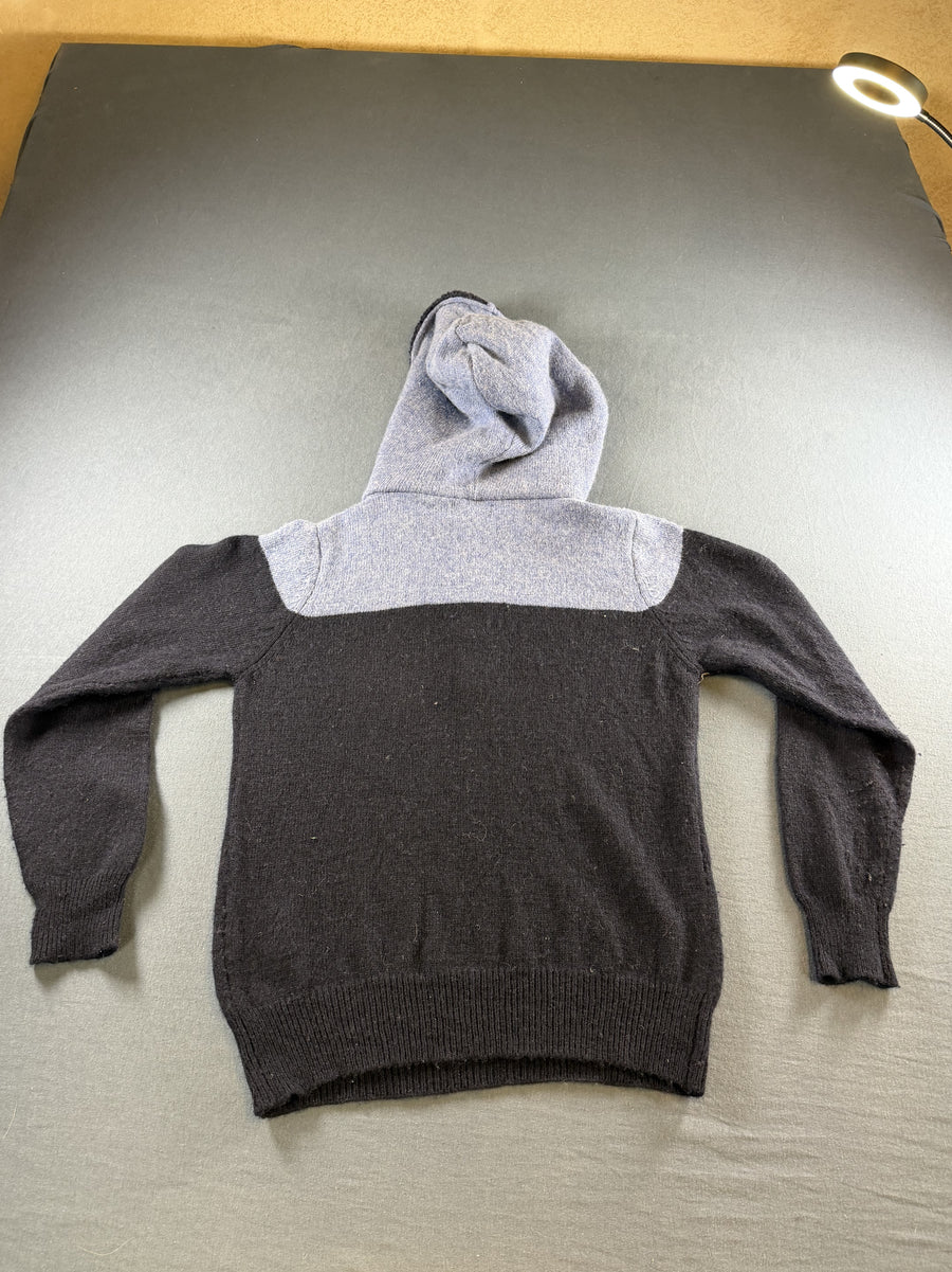 Blauwe Robe di Kappa capuchontrui (hoodie / sweatervest) kids maat 10YEARS/140CM