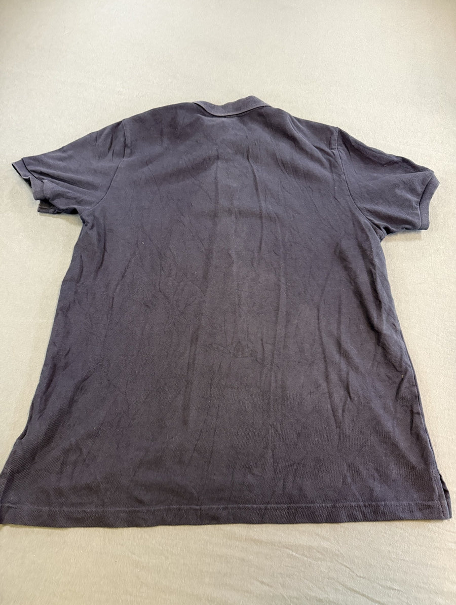 Blauwe adidas 3-stripes polo (poloshirt) maat XL, piqué katoen