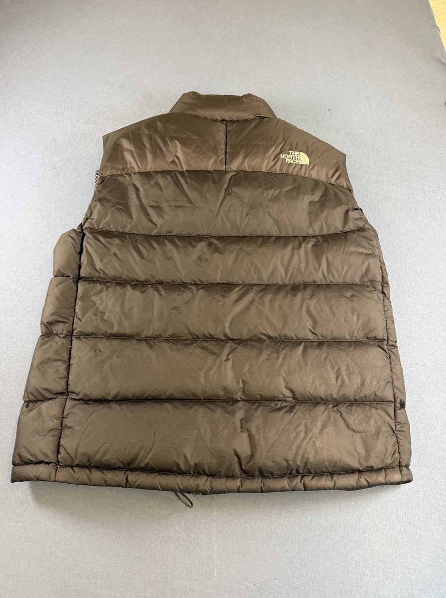 Zwart The North Face gilet (bodywarmer / puffervest) heren - maat L, 700 fill dons