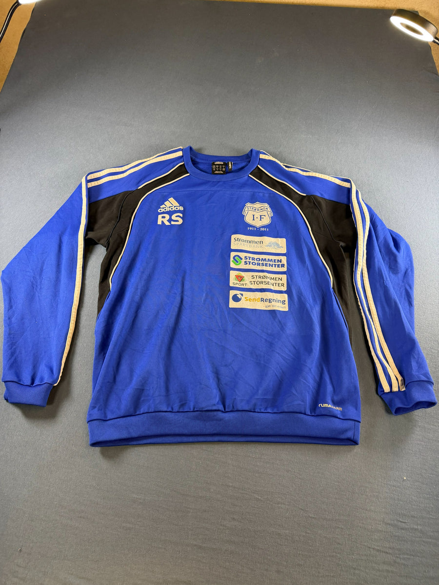 adidas Sportsweater blauw print Strømmen IF ClimaWarm
