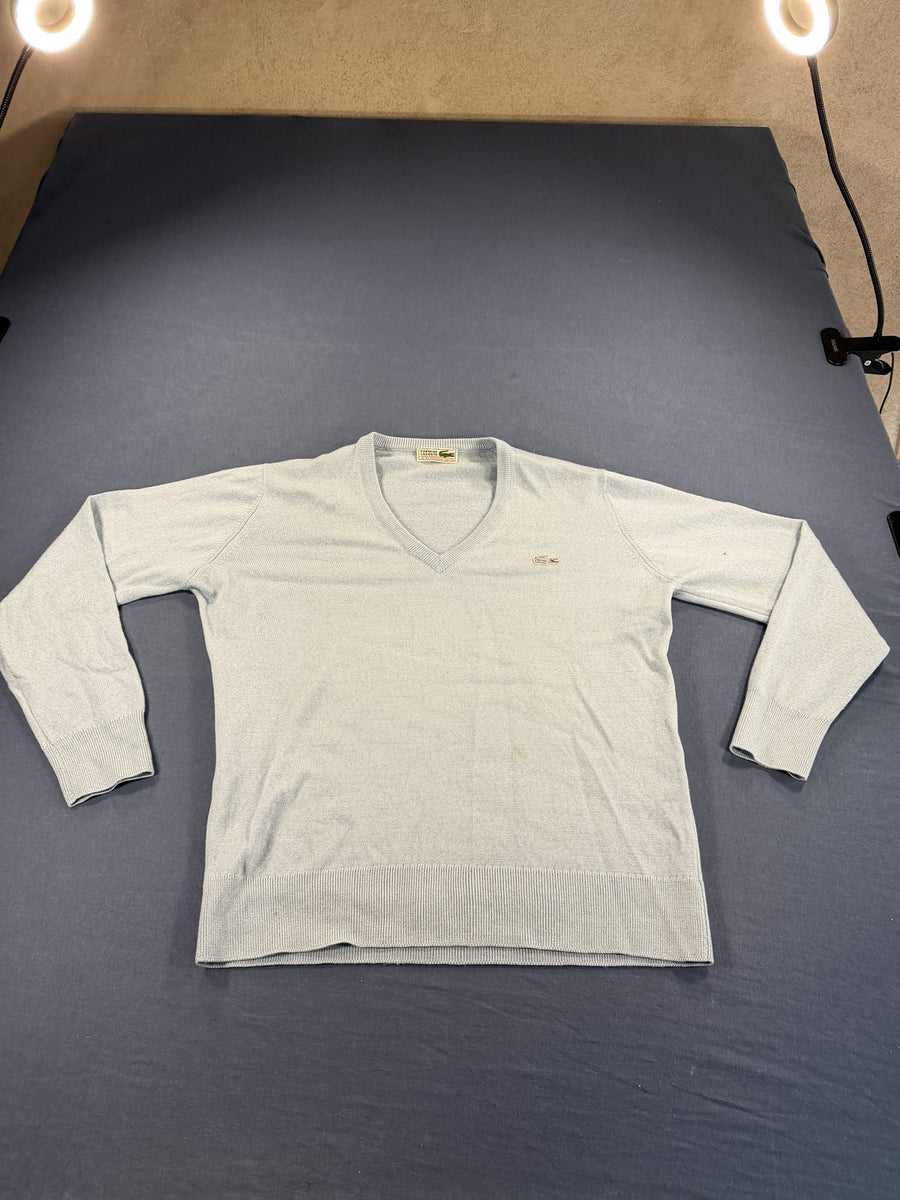 Lacoste trui blauw V-hals