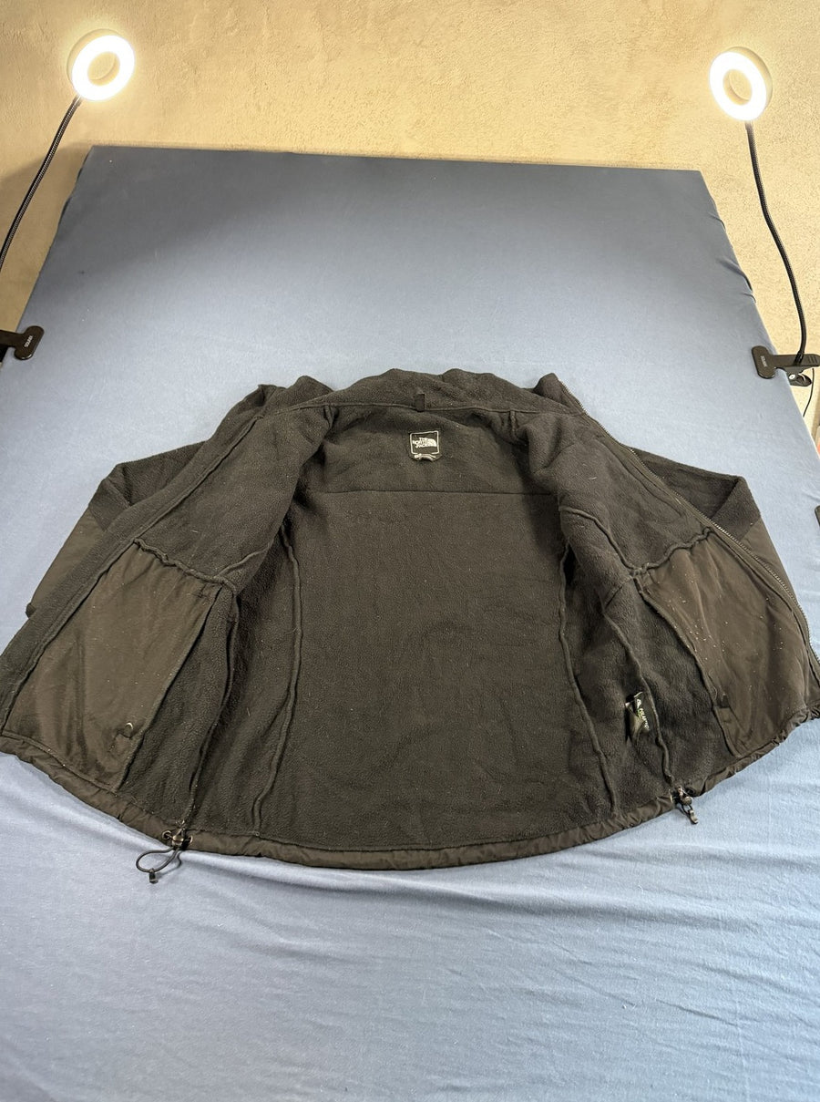 Zwarte The North Face Denali fleecetrui (fleecevest) dames maat M