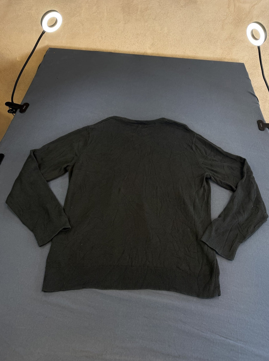 Zwarte Levi's heren pullover, maat XXL (v-halstrui / sweater)