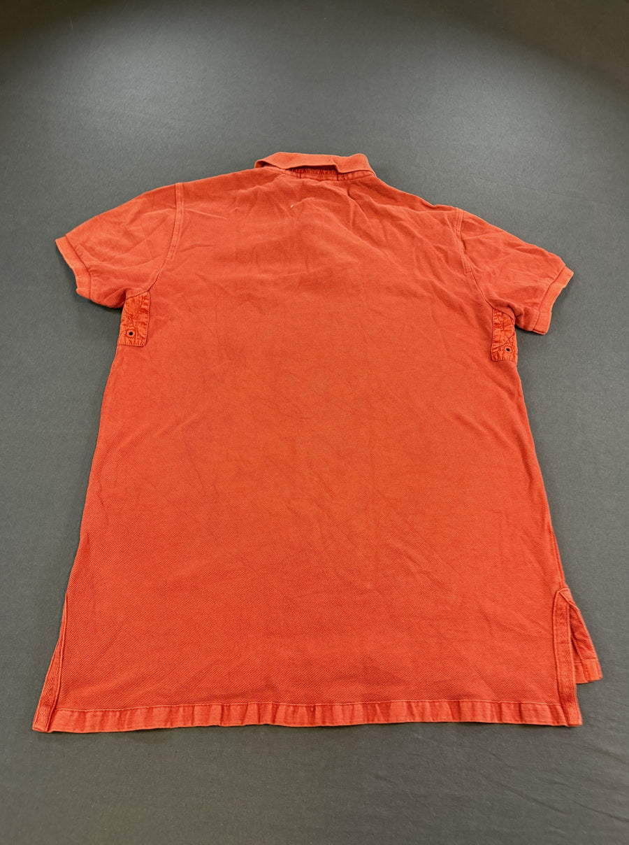 Rood piquéshirt Polo Ralph Lauren – maat M (poloshirt / tennisshirt, Custom Fit)