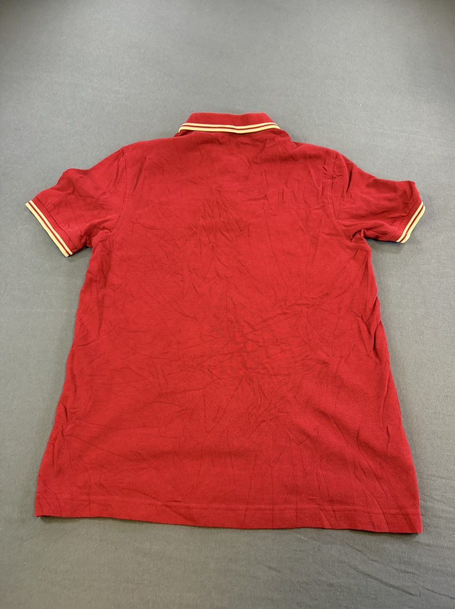 rood Fred Perry maat M (polo / poloshirt) - twin tipped pique