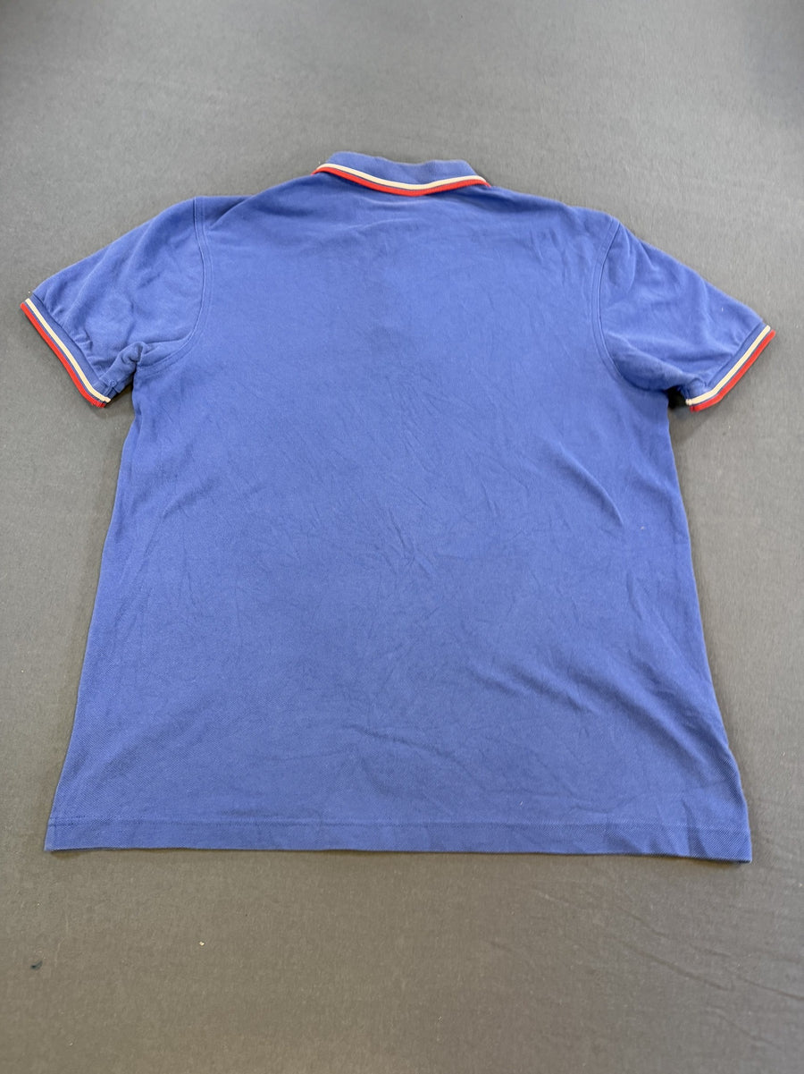 Blauwe Fred Perry polo maat M (poloshirt / shirt met korte mouw), Twin Tipped M3600