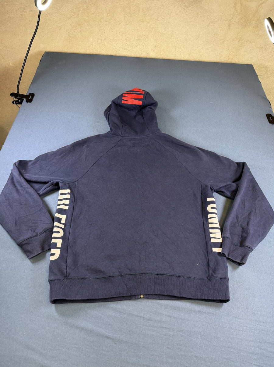 Navyblauw Tommy Hilfiger ritsvest (hoodie / capuchontrui) heren maat L