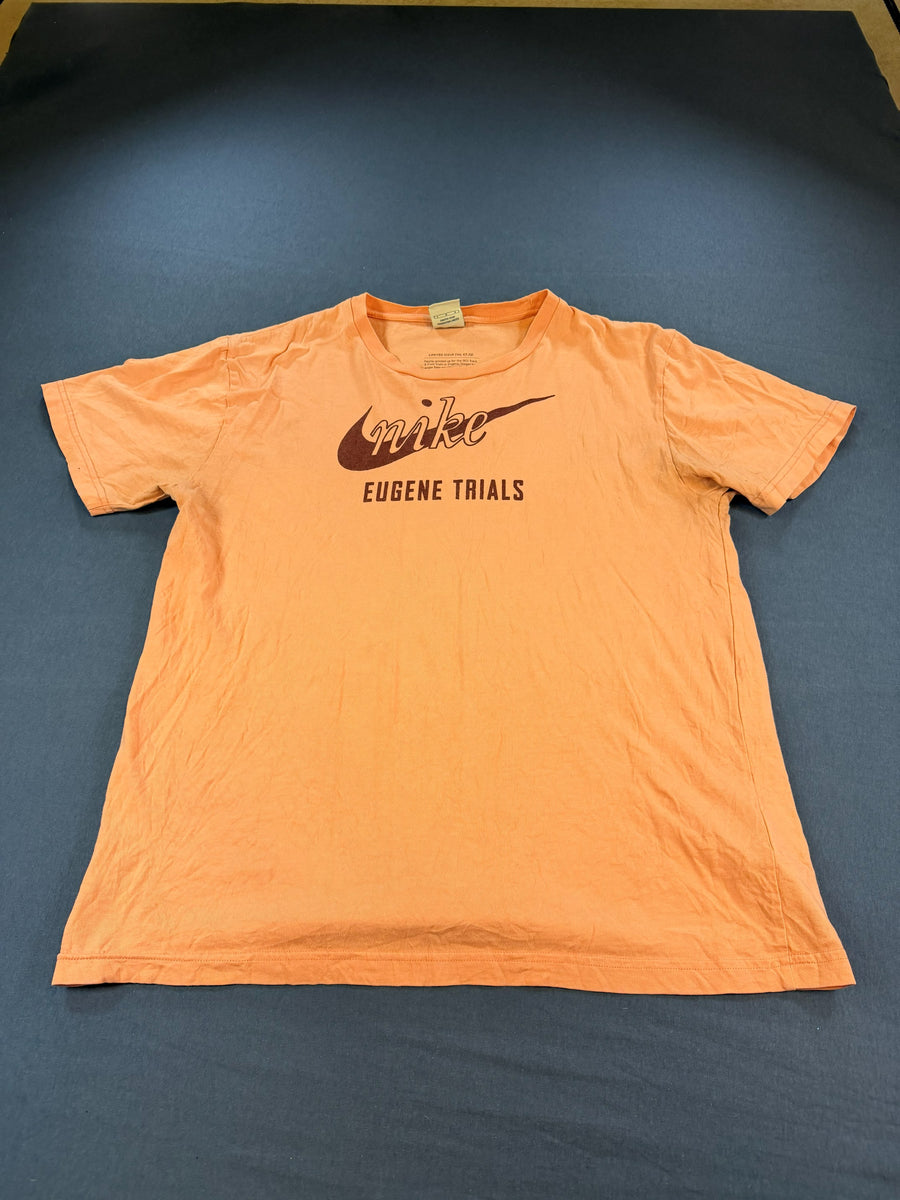 Nike T-shirt oranje print