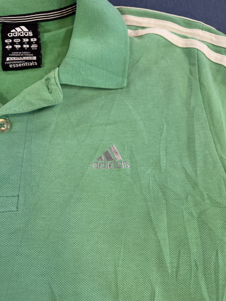 Blauw adidas polo (sportshirt), maat M