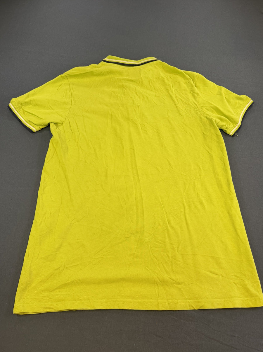 Geel Kappa poloshirt (sportshirt / polo), maat XL, piqué katoen