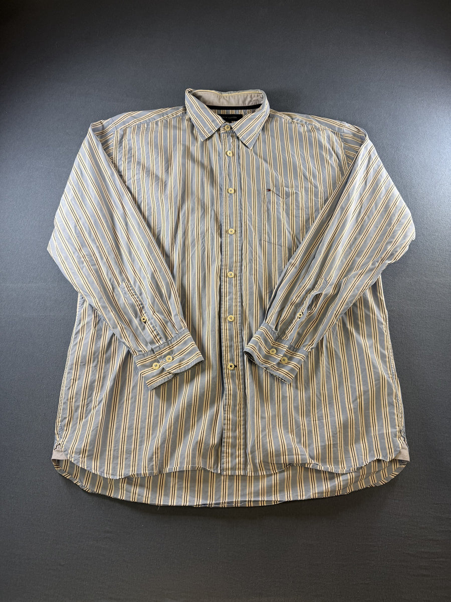 Tommy Hilfiger Blouse blauw gestreept