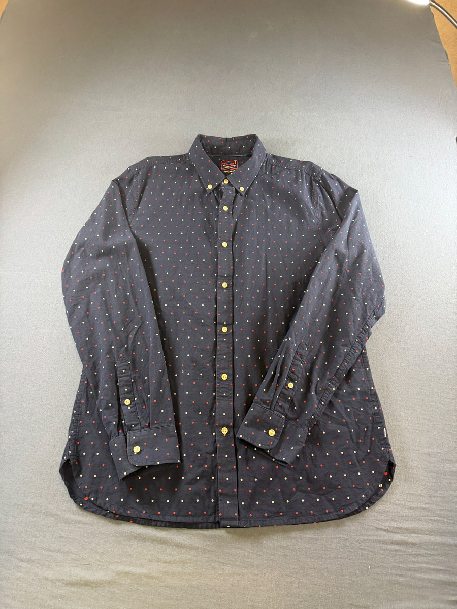 Superdry Blouse blauw print