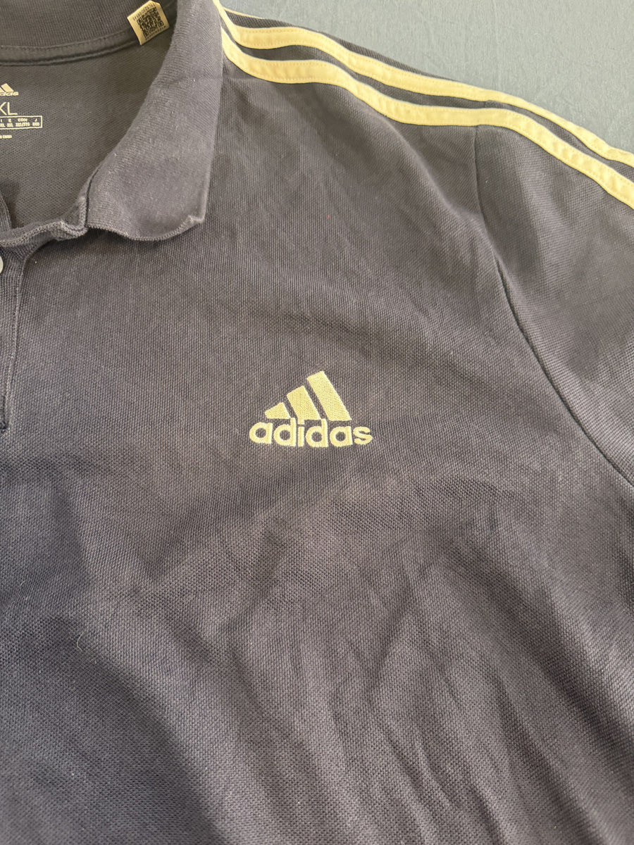 adidas polo zwart maat 3XL