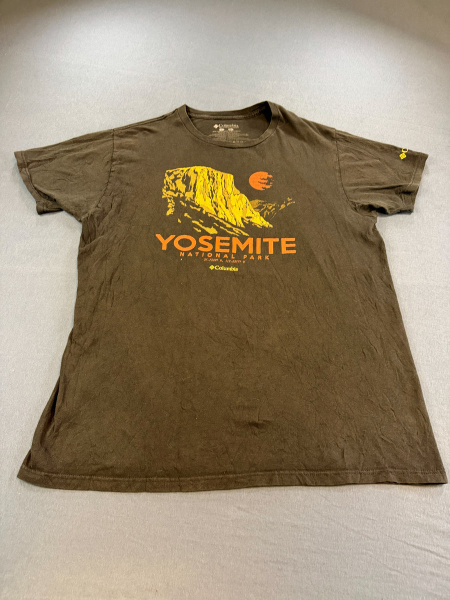 Columbia T-shirt zwart print