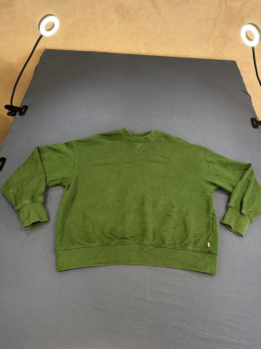 Levi's sweater groen heren maat L sweatshirt trui crewneck