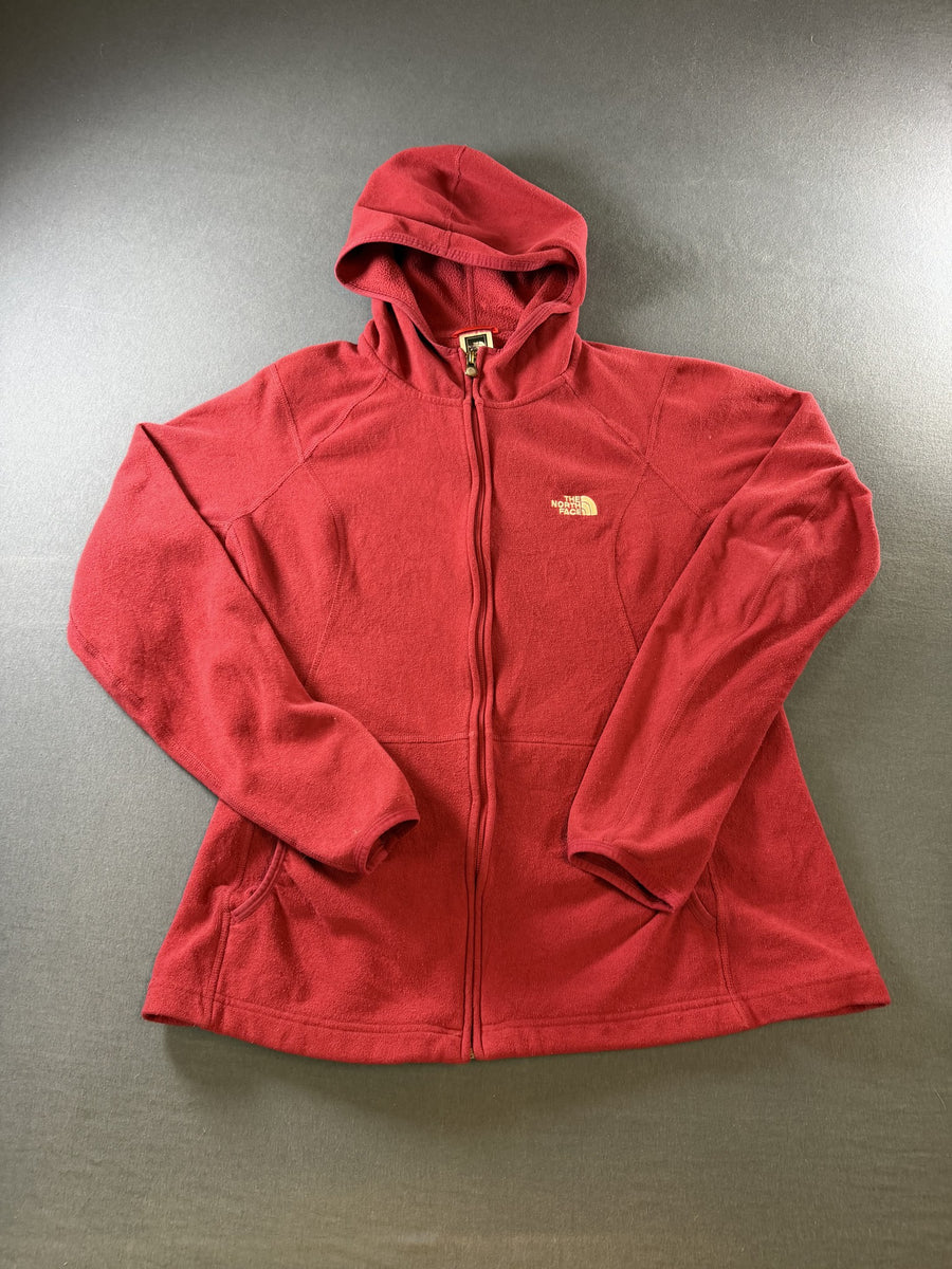 The North Face fleece vest rood dames maat XL fleecevest fleecejack