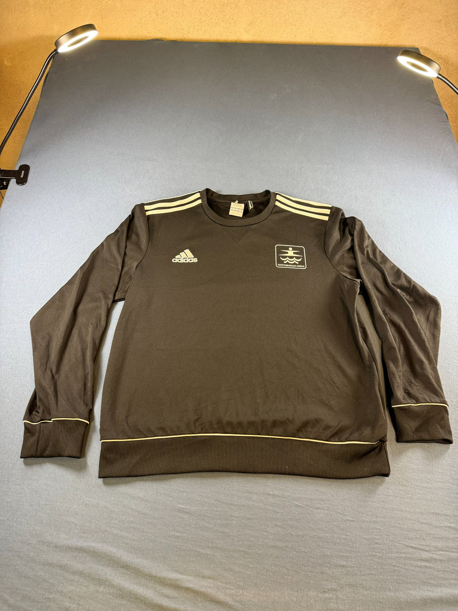 adidas Climawarm sportsweater zwart heren maat L trainingstrui sweater trui trainingsjack vintage