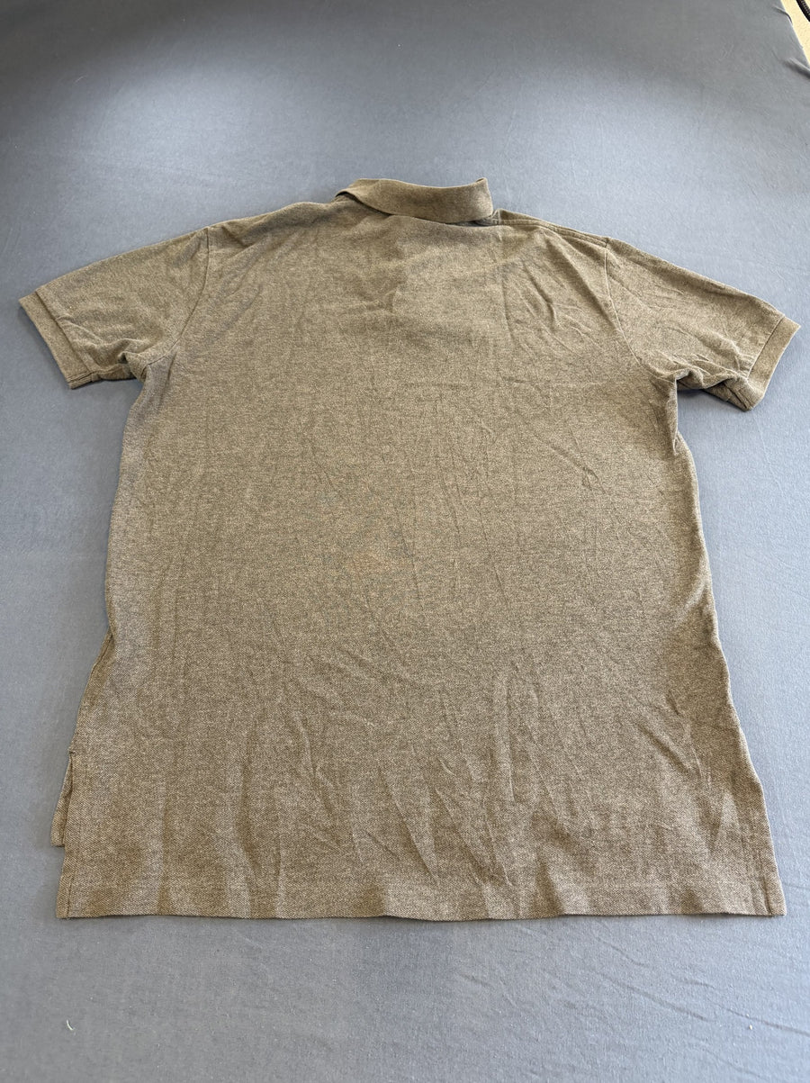 Grijs Polohemd (Polo Ralph Lauren Piquéshirt), Heren Maat L