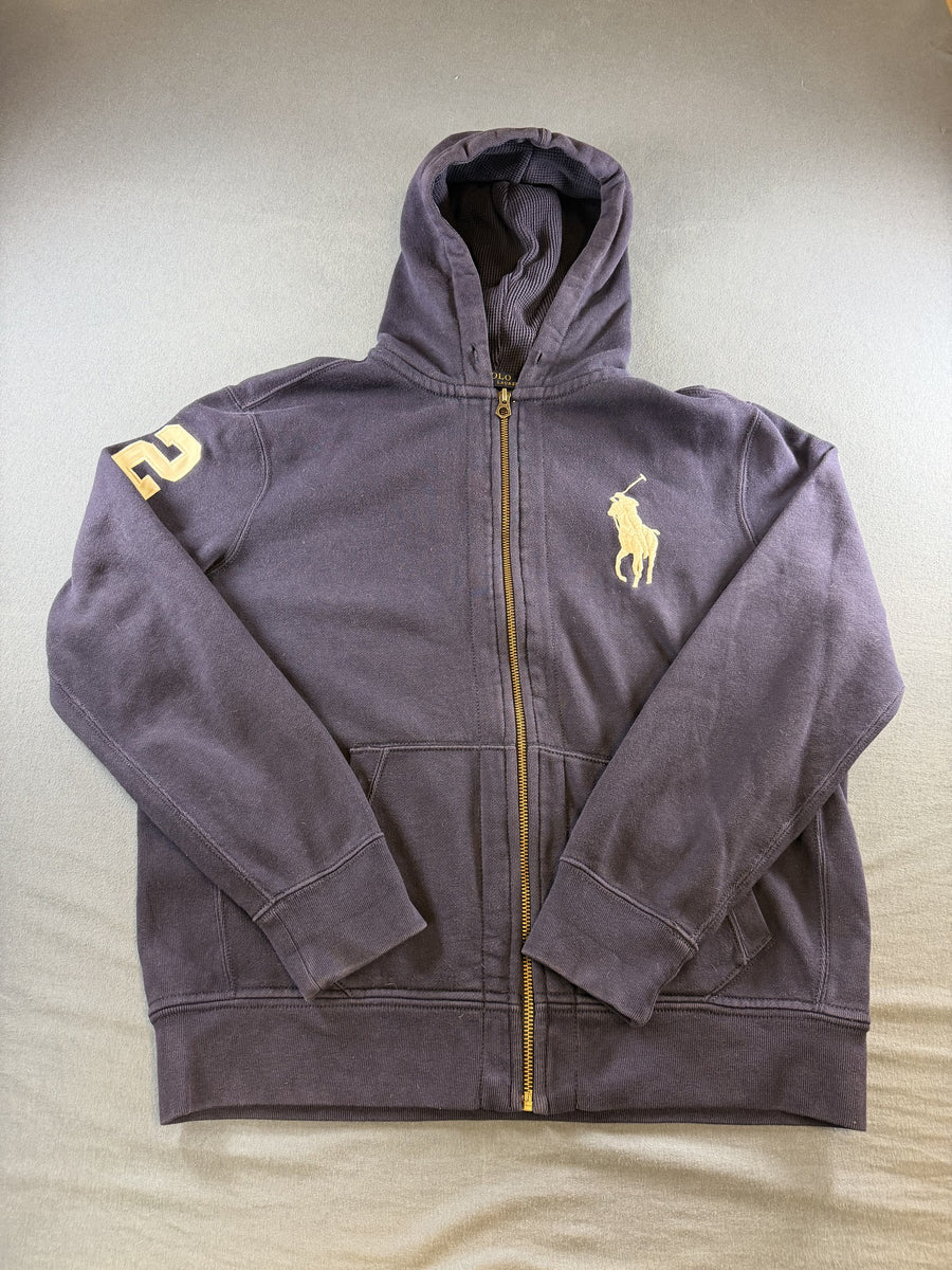 Polo Ralph Lauren Hoodie met rits blauw