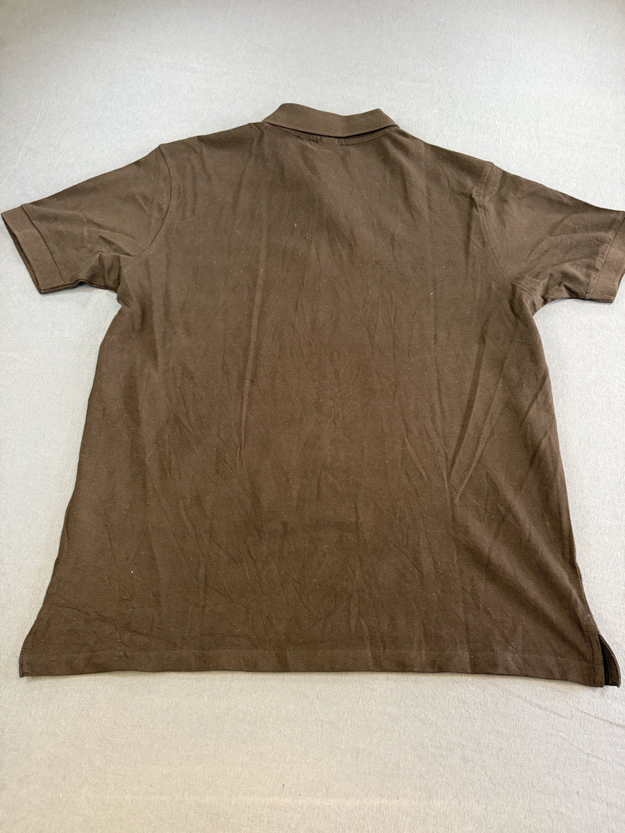 Zwarte Russell Athletic polo (poloshirt), maat M, katoen