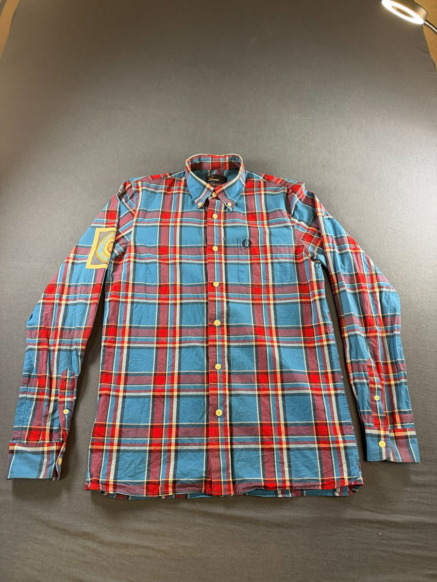 Fred Perry Blouse meerkleurig geruit