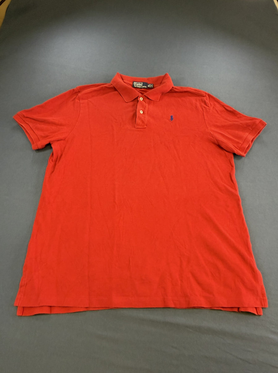 Rood poloshirt van Polo Ralph Lauren (pique polo), maat XL