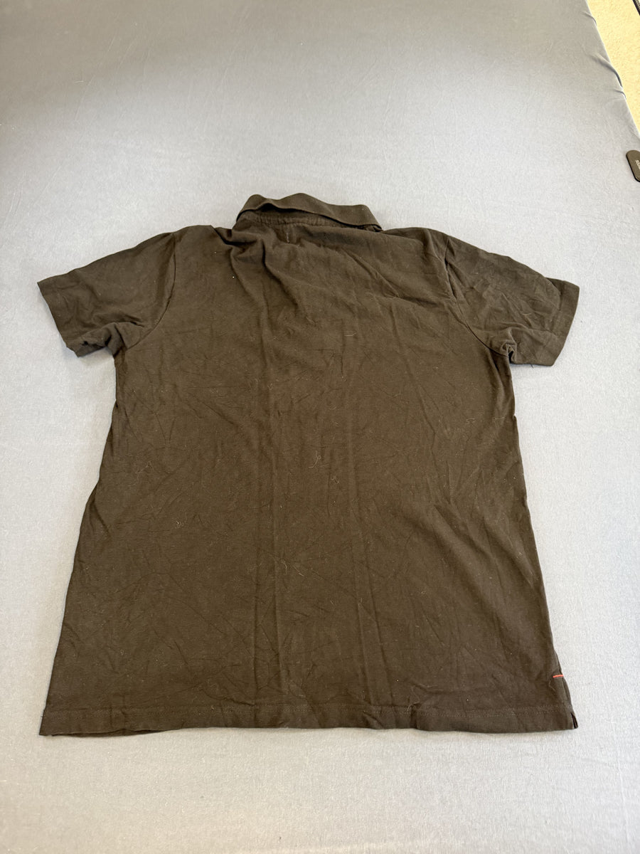 Zwarte Kangol poloshirt (piqué polo) maat XXL - British Tradition lijn