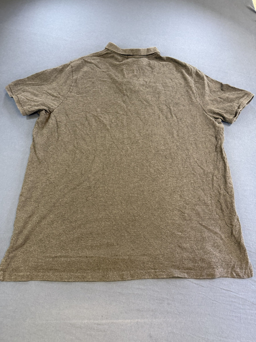 Grijze Polo Ralph Lauren polo (piquéshirt), maat XXL, Classic Fit