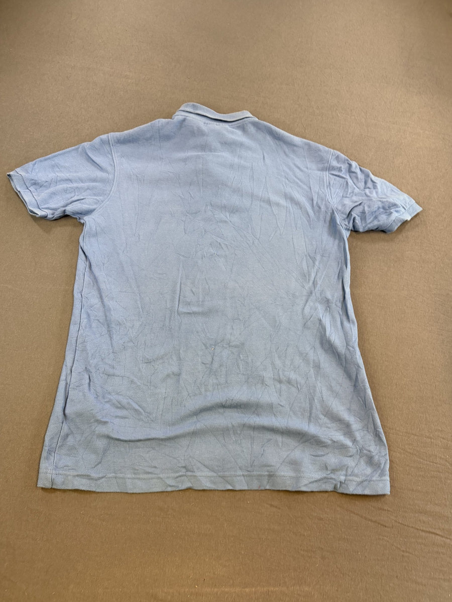 Blauwe polo van FILA (poloshirt), heren maat S, piqué katoen