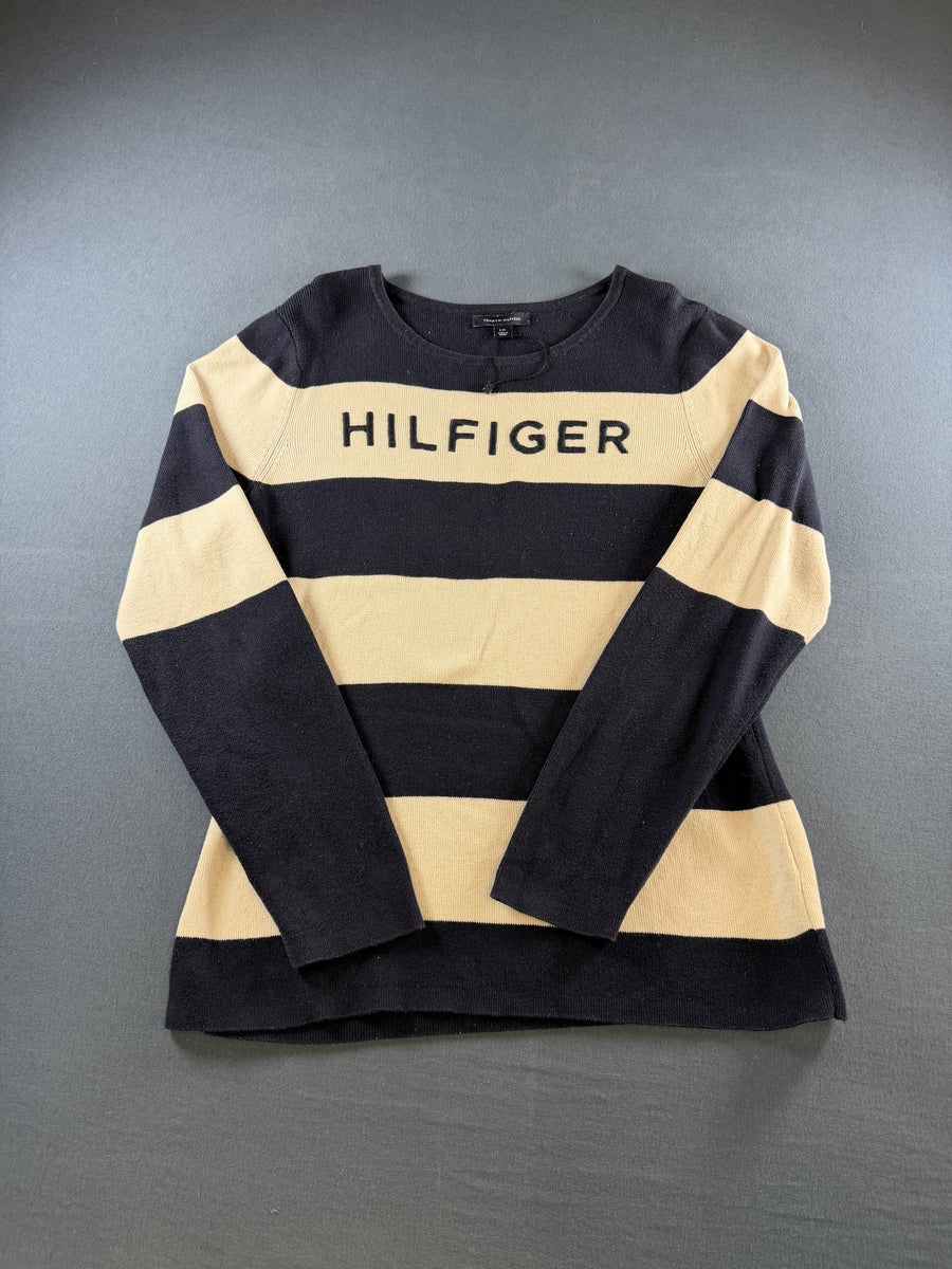 Tommy Hilfiger Trui blauw gestreept