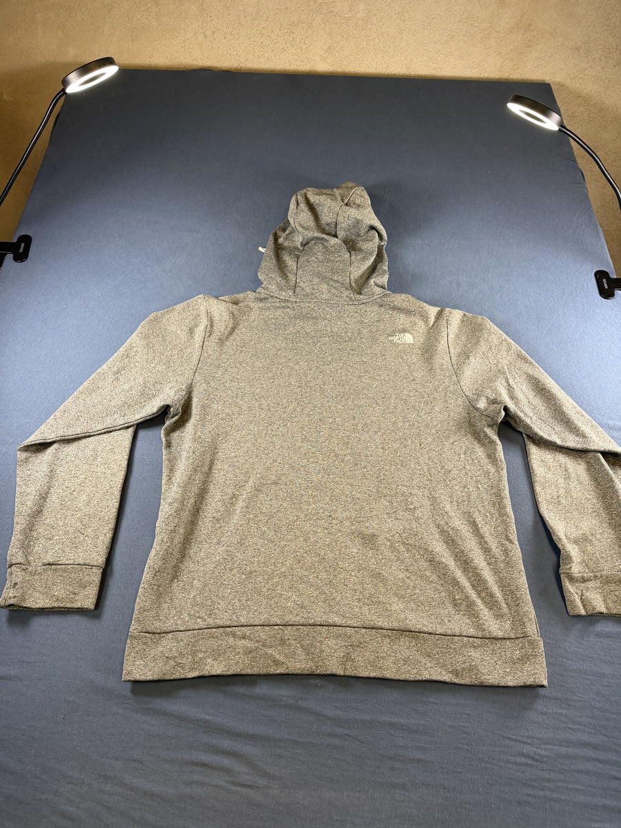 The North Face sweater in grijs – maat L (pullover/fleecetrui)